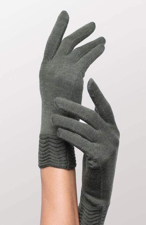 Seymoure Luxury Group Tech Gallery Touchscreen Glove In Green