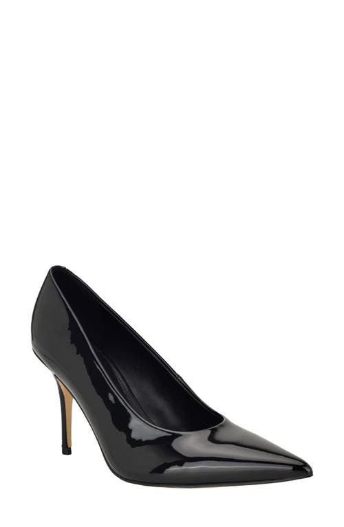 Calvin Klein Leciey Pointed Toe Pump In Black