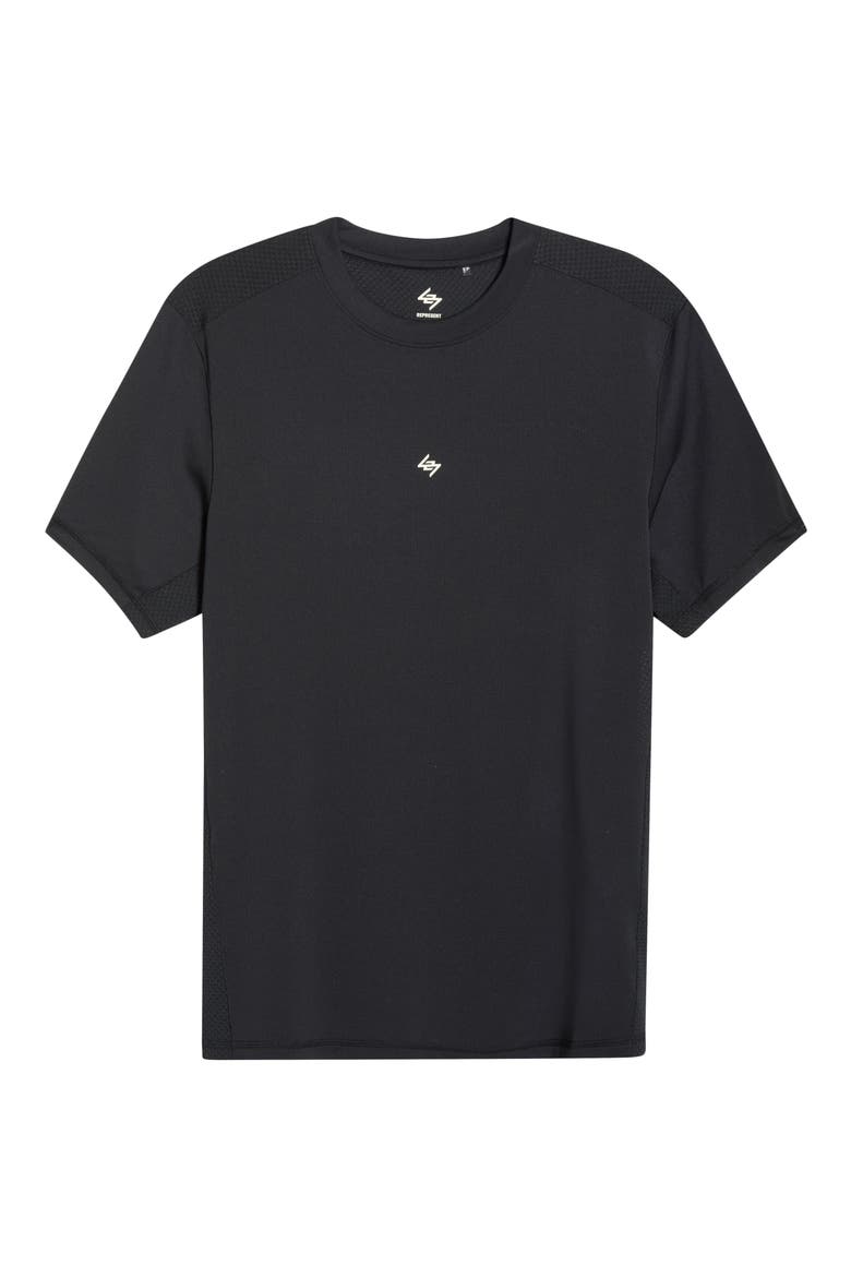 Numbers Performance T-Shirt, Alternate, color, JET BLACK