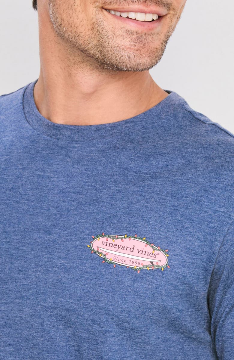 vineyard vines Holiday Board Long Sleeve Graphic T-Shirt, Alternate, color,