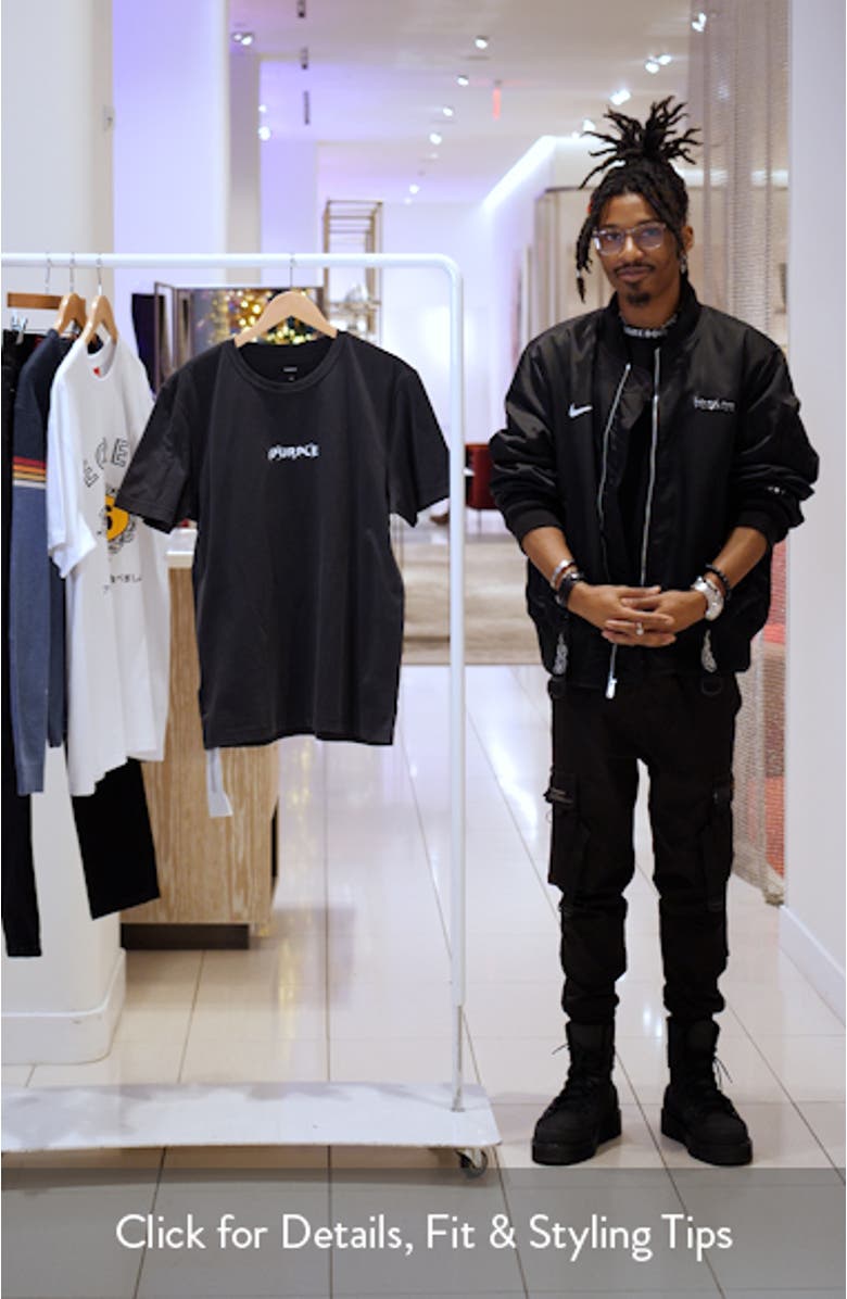 Clean Jersey Logo T-Shirt, sales video thumbnail