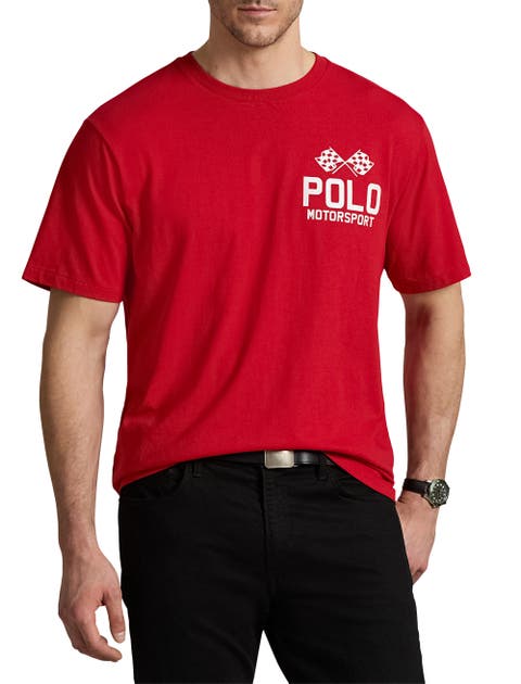 Big & Tall Motorsport Graphic Tee