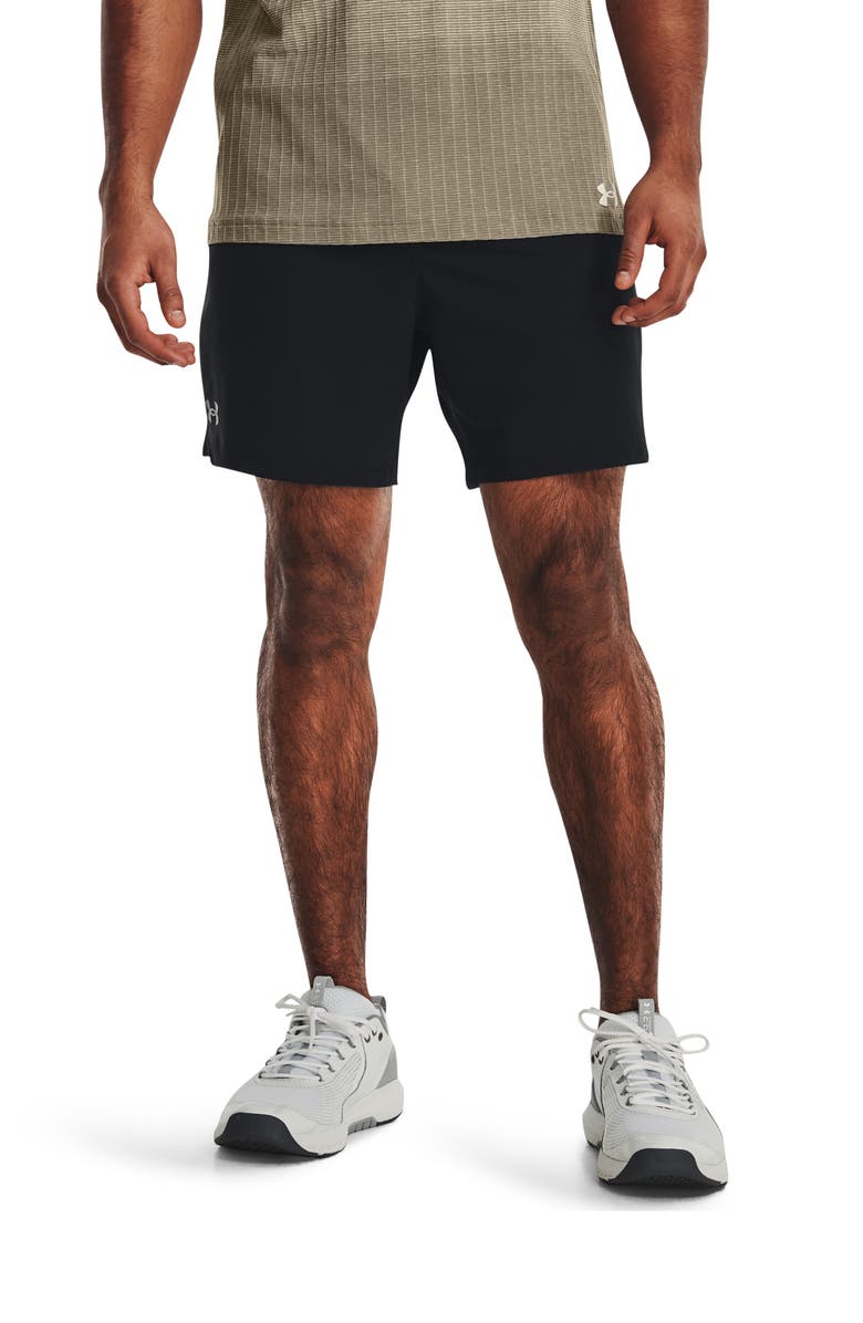 Under Armour UA Vanish Woven 6-Inch Athletic Shorts, Main, color, 001 Black