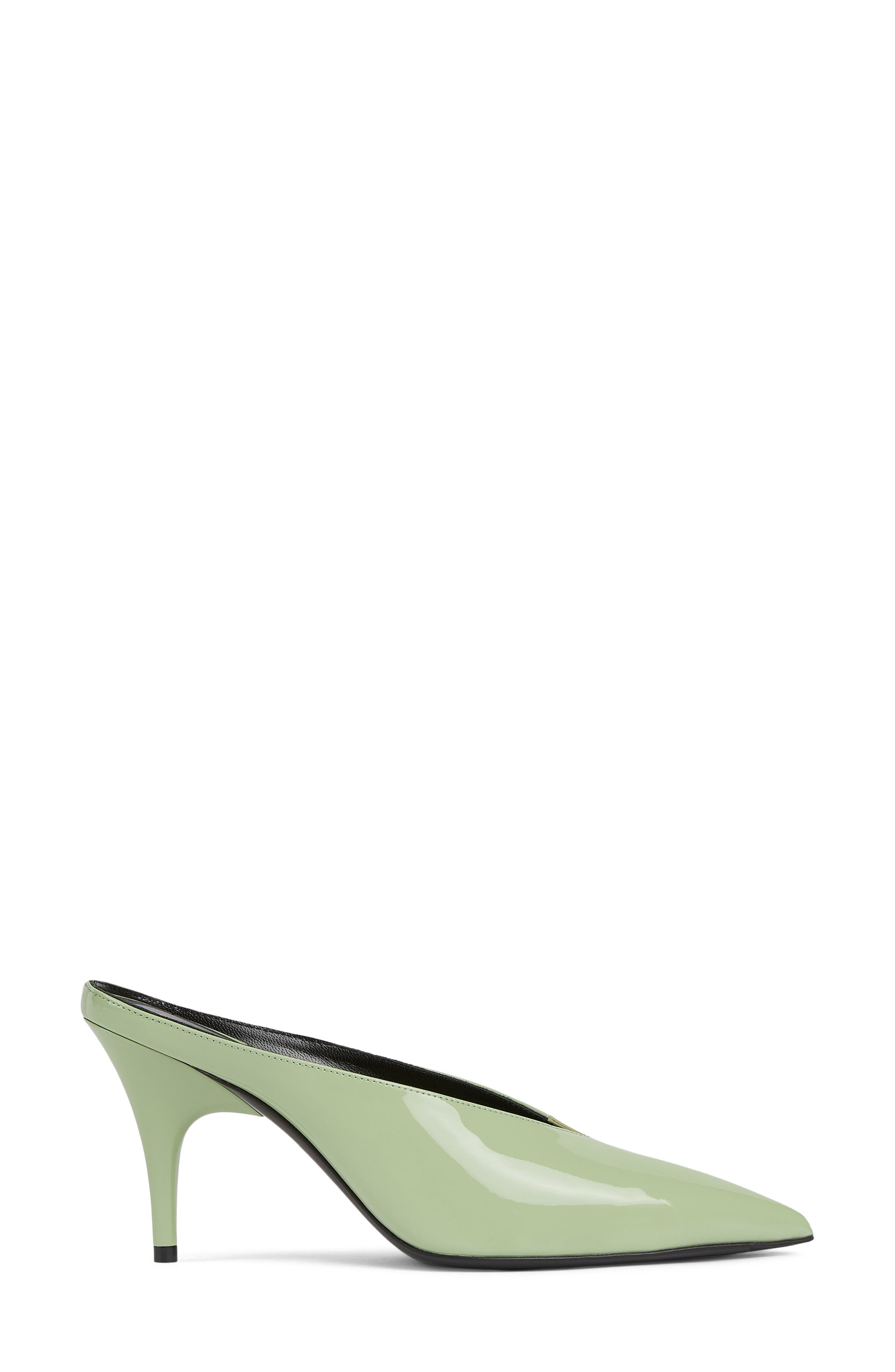 Gucci Musa Pointed Toe Mule, Alternate, color, Sage Leaf