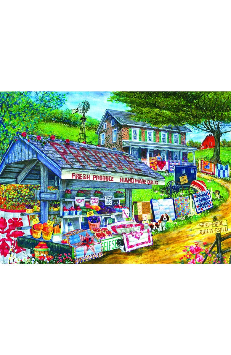 Sunsout Handmade Quilts 1000 piece Jigsaw Puzzle for Adults, Alternate, color, Multicolor