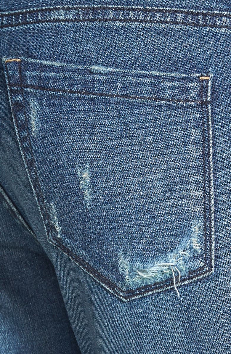 BLANKNYC Destroyed Boyfriend Jeans, Alternate, color,