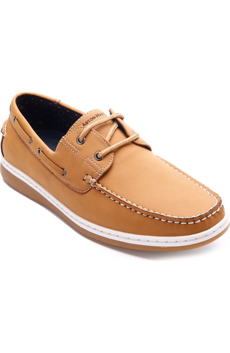 ASTON MARC Classic Boat Shoe, Main, color, Tan