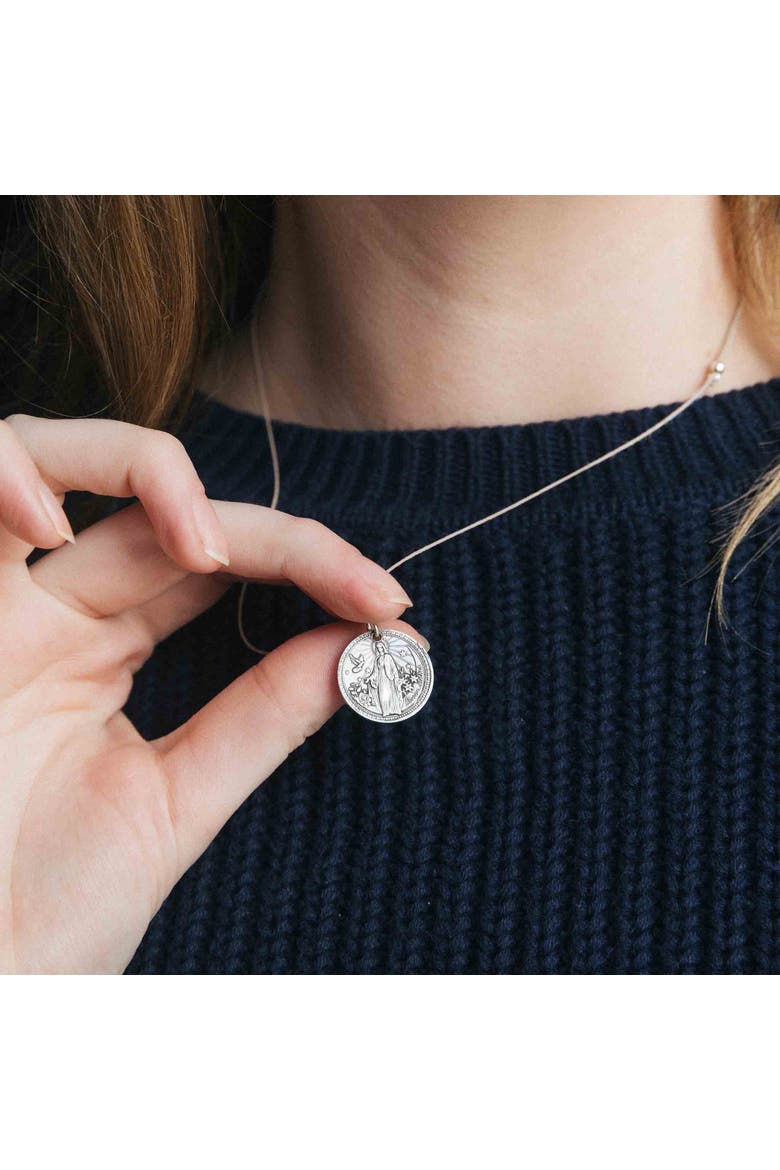 Better Together Mary/Raphael Expandable Necklace, Alternate, color, Silver