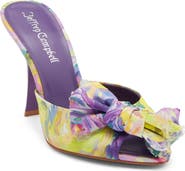 Jeffrey Campbell First Kiss Peep Toe Slide Sandal
