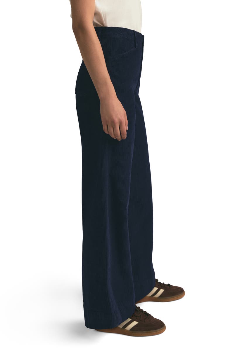 Favorite Daughter The Mischa High Waist Wide Leg Cotton Corduroy Pants, Alternate, color, 