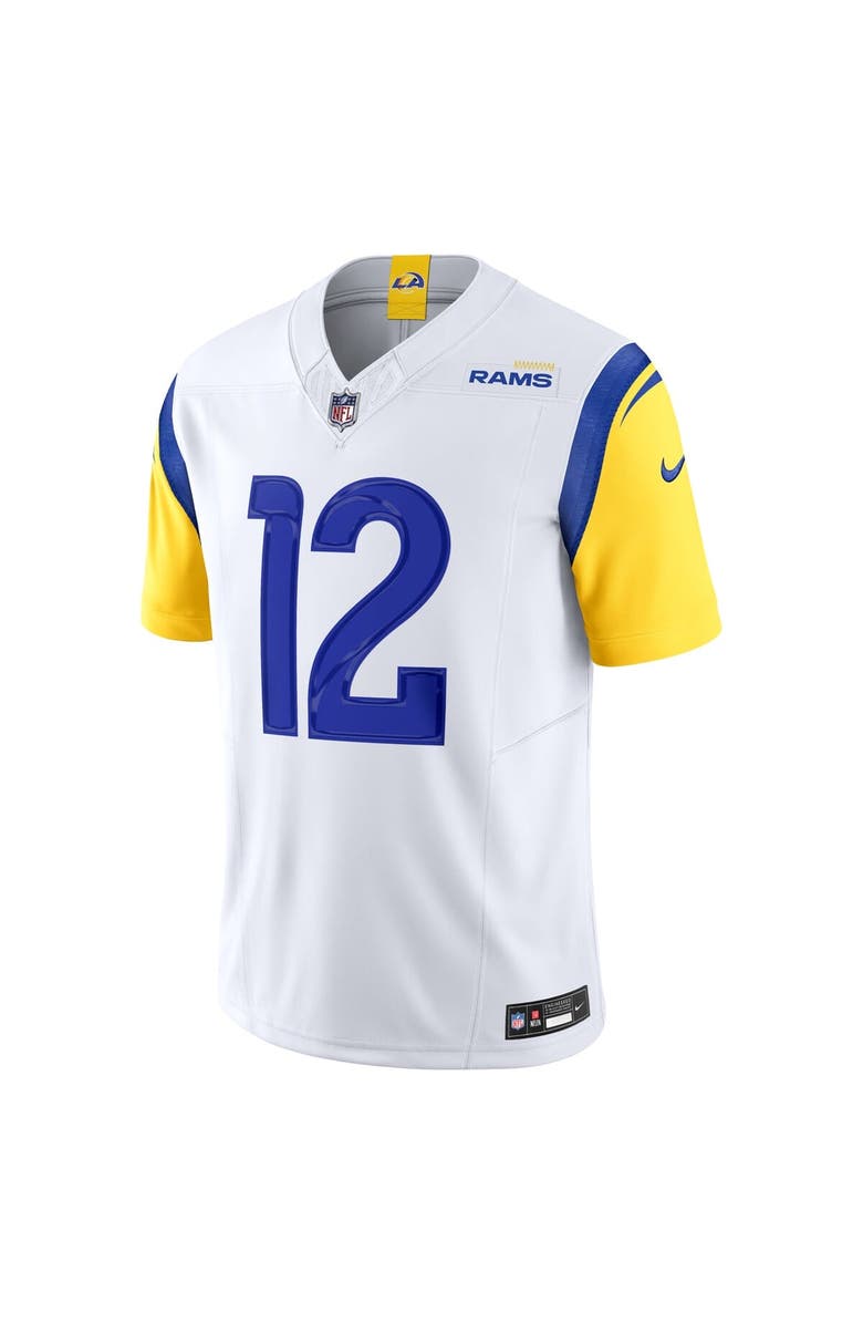 Nike Men's Nike Puka Nacua White Los Angeles Rams Vapor F.U.S.E. Limited Player Jersey, Alternate, color, White