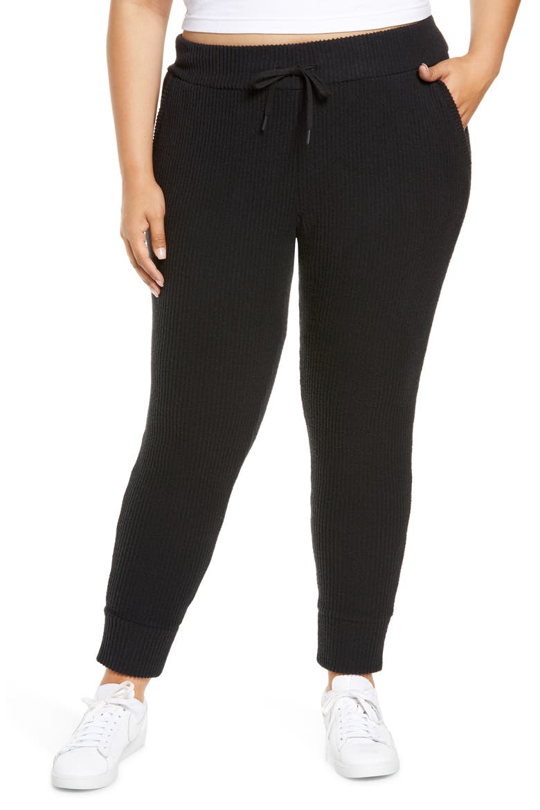 Franchise Rib Joggers, Main, color, BLACK