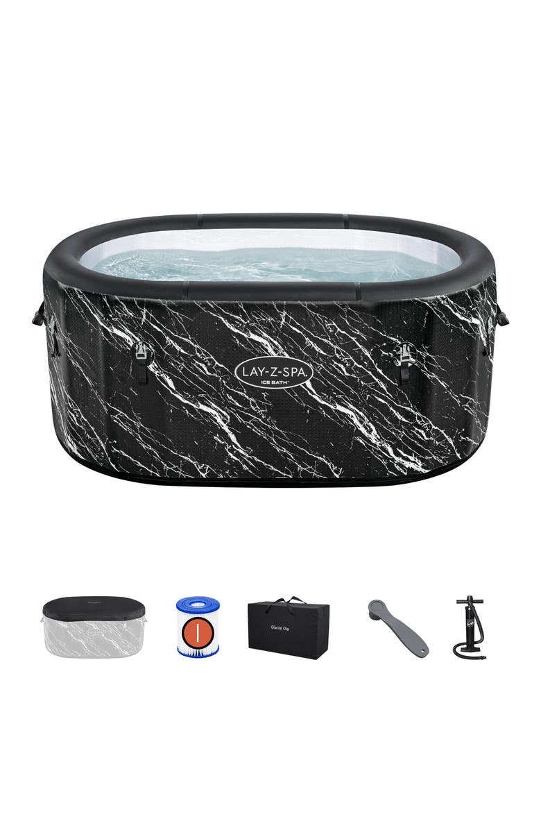 SaluSpa Glacial Dip Cold Plunge Inflatable Tub, Main, color, Multicolored