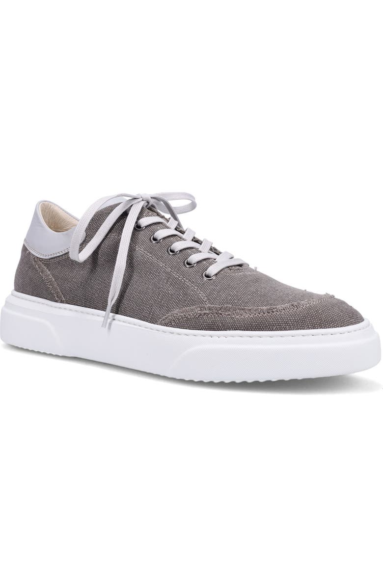 Ron White Maverick Low Top Denim Sneaker, Main, color, Taupe