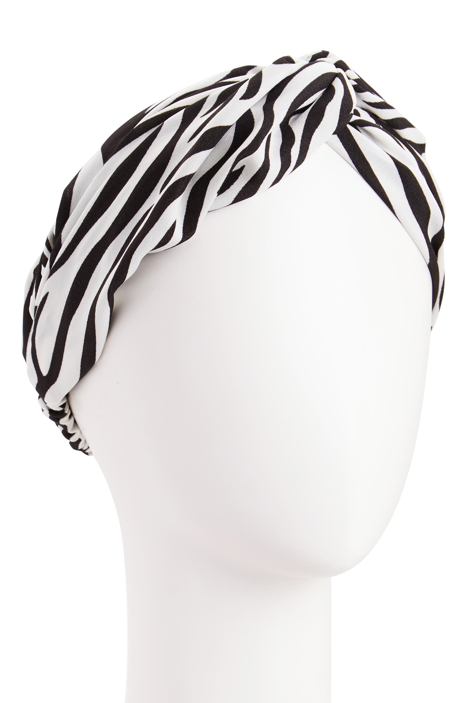 The Rack Erickson L. Erickson Interlocking Animal Print Turban Headband (Men) | Nordstromrack