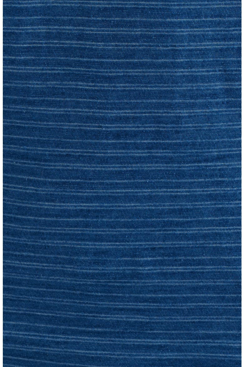 Genova Stripe Jersey Quarter Zip Pullover, Alternate, color, INDIGO