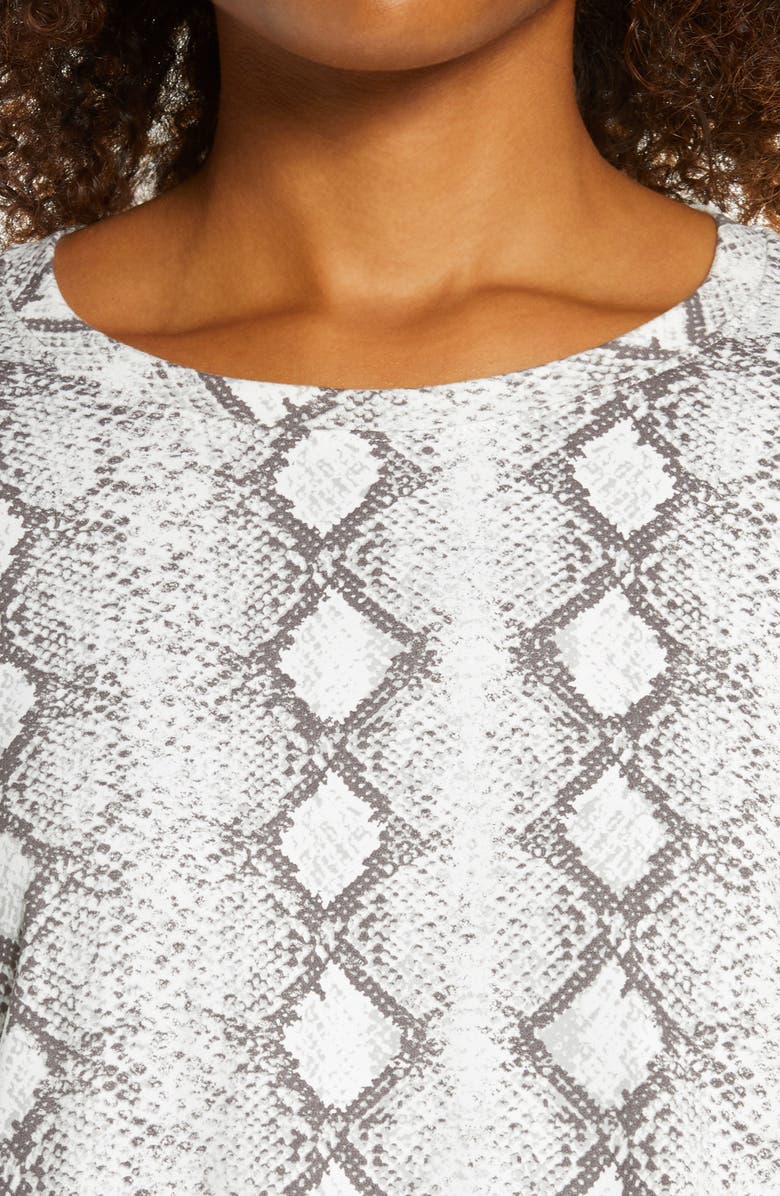 Socialite Python Print Pullover, Alternate, color,