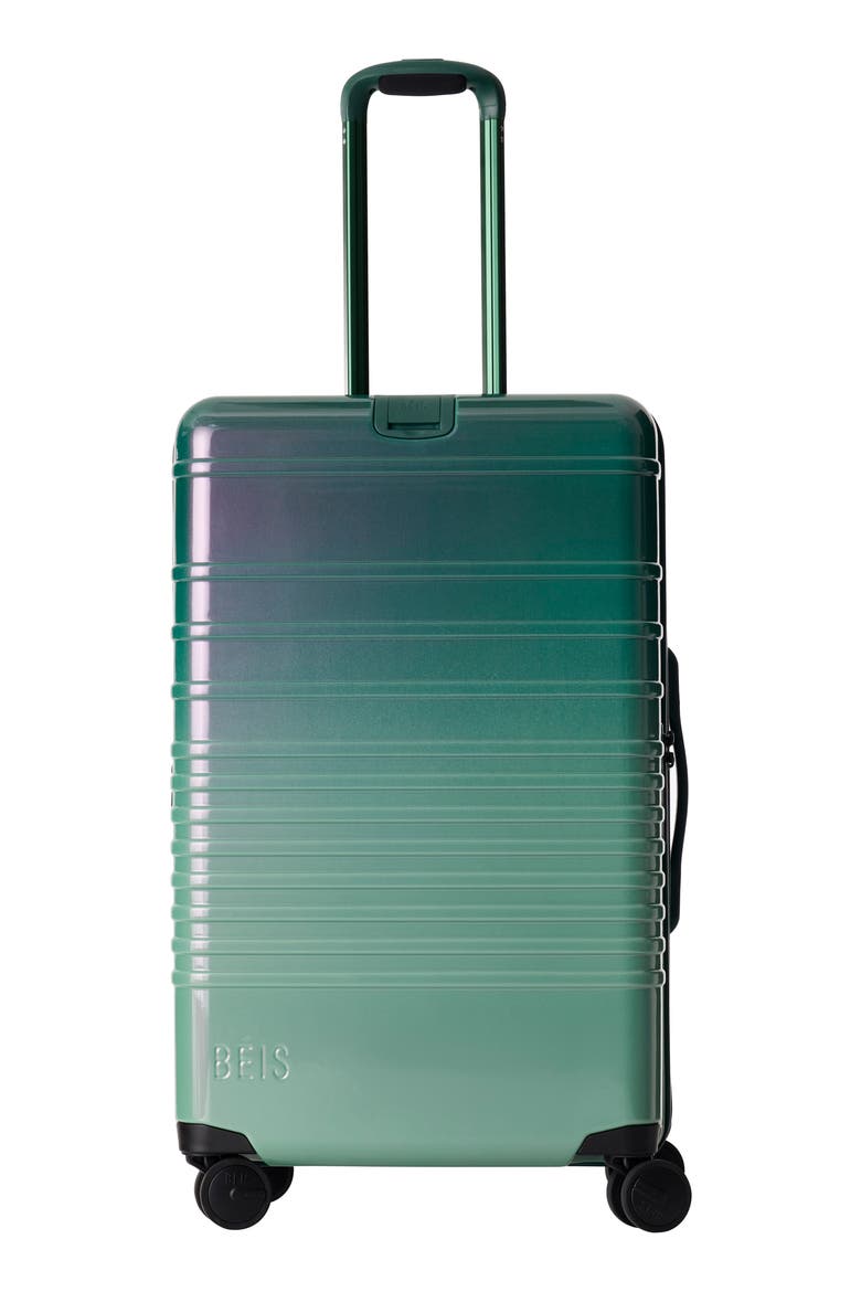 The Wicked Medium Check-In Roller, Main, color, EMERALD OMBRE
