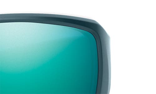 Smith Guide's Choice 62mm Polarized Oversize Wraparound Sunglasses In Blue
