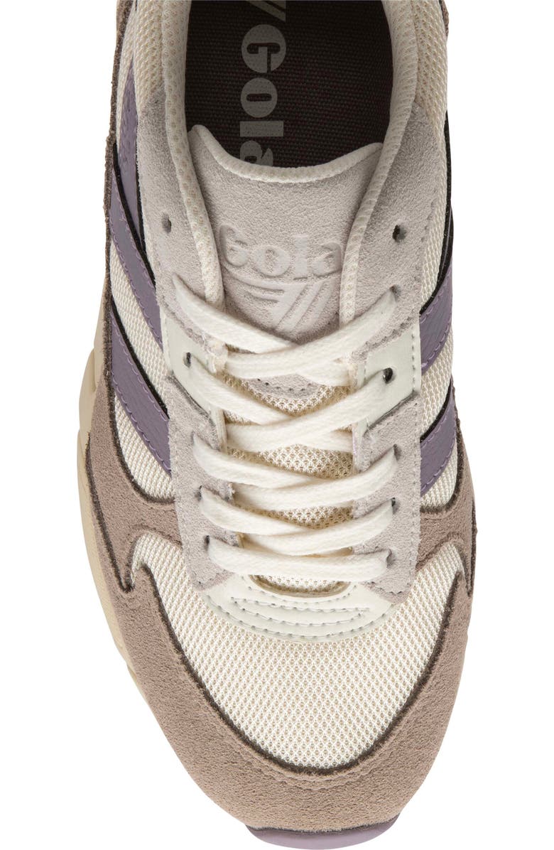 Gola Tempest Sneaker, Alternate, color, Off White/ Feather Grey/ Lily