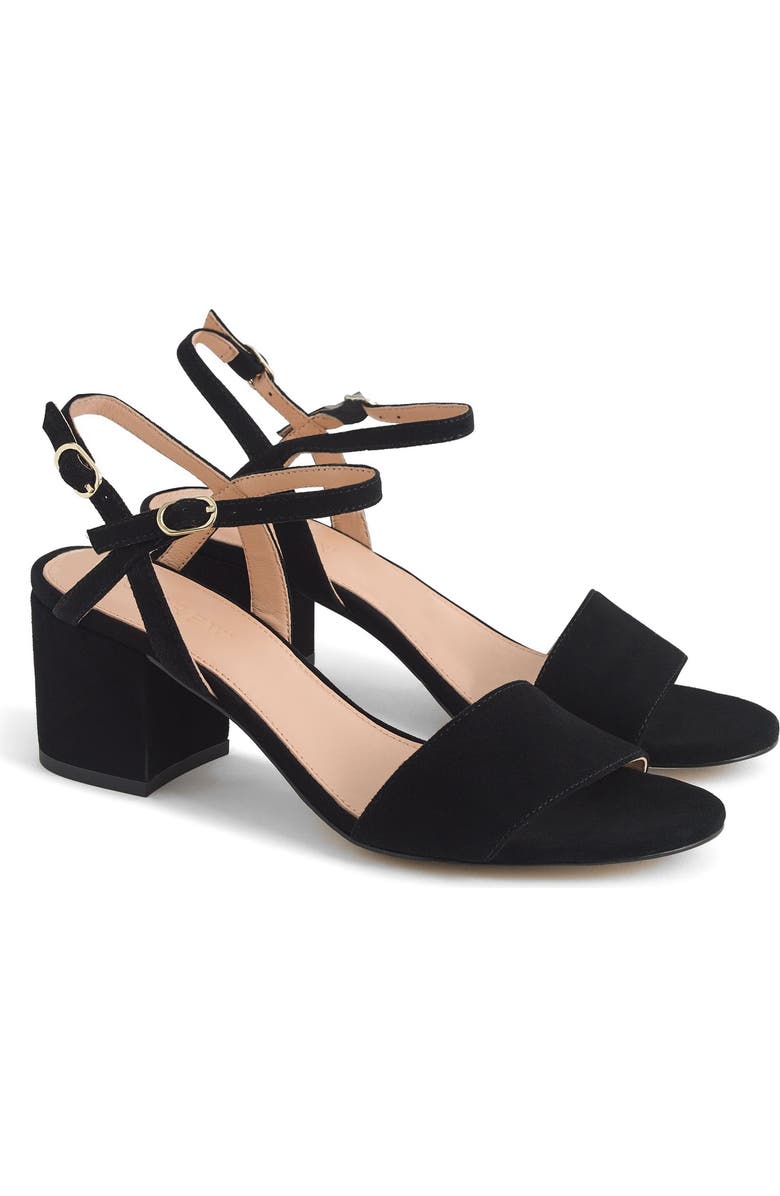 J.Crew Strappy Block Heel Sandal, Main, color,