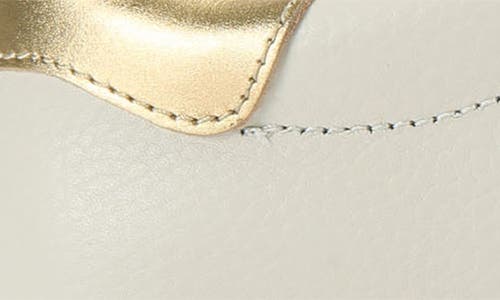 Kurt Geiger London Laney Chain & Charm Sneaker In Open White