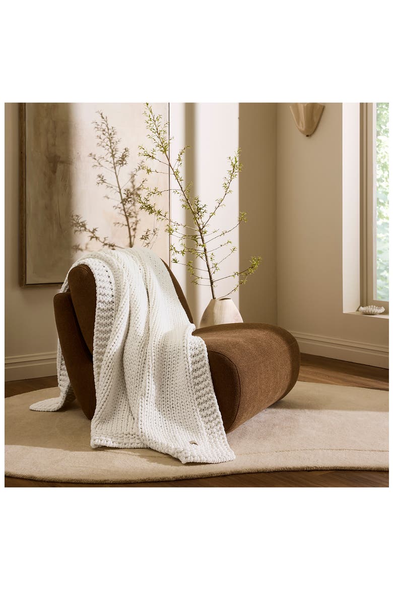 Superloop Throw Blanket, Alternate, color, WHITE