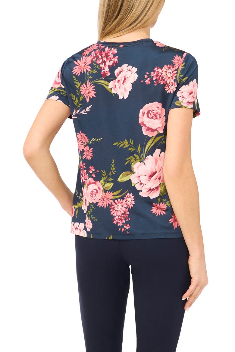 Eva Floral T-Shirt, Alternate, color, INDIGO NIGHT