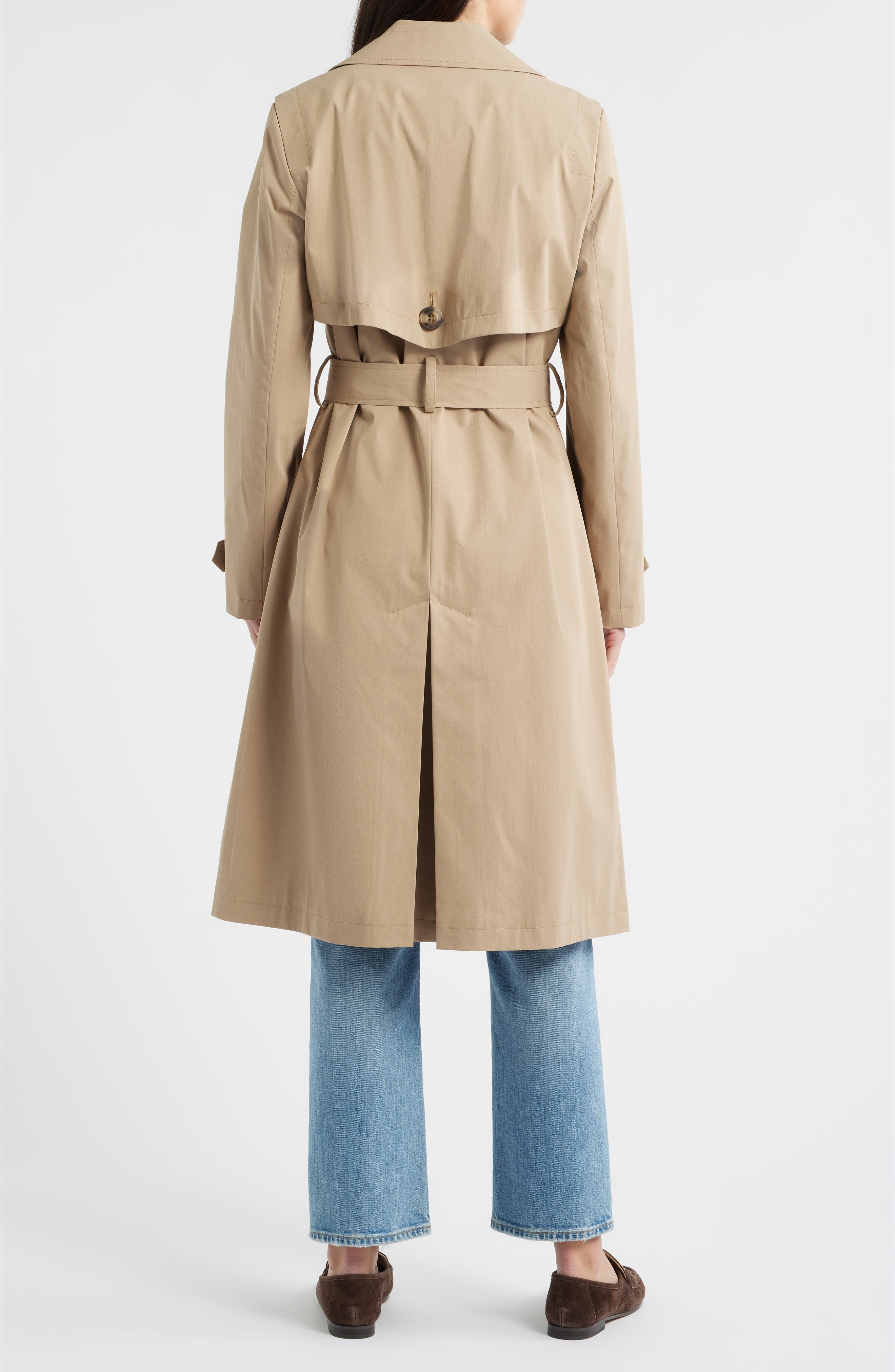 Double Breasted Trench Coat - image 4