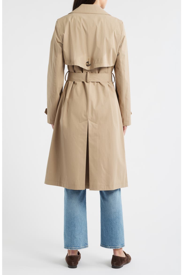 Double Breasted Trench Coat, Alternate, color, SAND