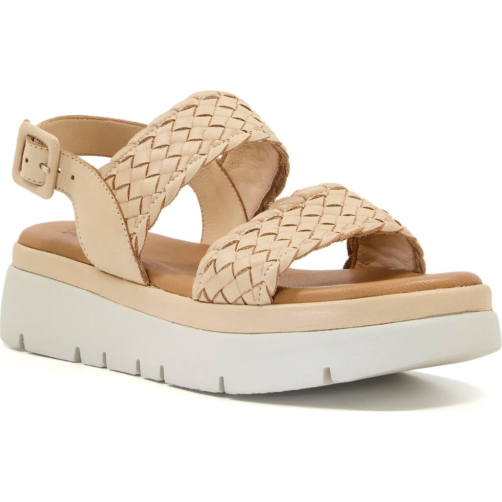 Dune London Lorris Slingback Platform Sandal in Caramel at Nordstrom, Size 39