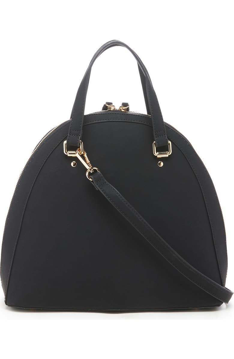 Sole Society Dwani Faux Leather Satchel, Main, color,