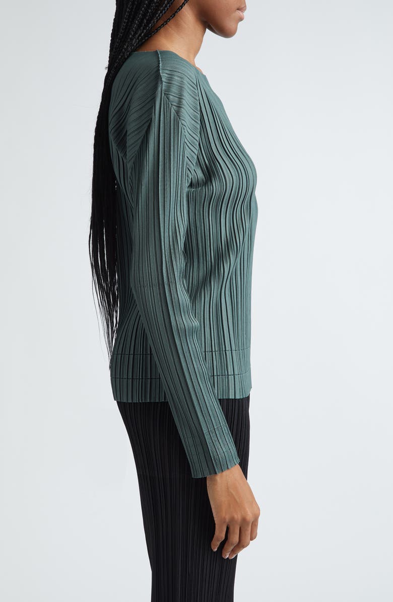 Pleats Please Issey Miyake Soft Pleated Top, Alternate, color, 