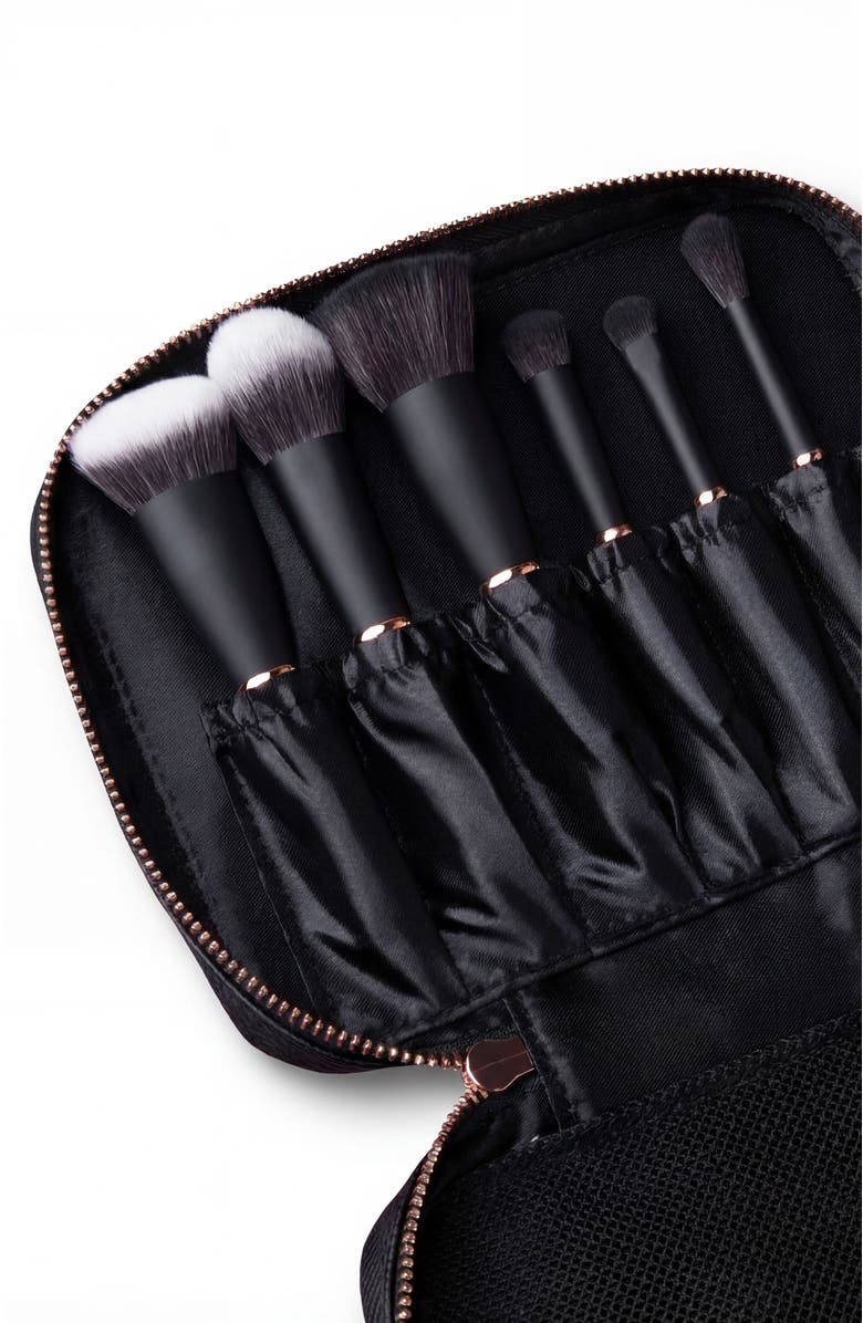 Youngblood Mineral Cosmetics Travel Luxe Brush Set, Alternate, color, Black