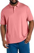 Harbor Bay by DXL Big & Tall Interlock Polo Shirt