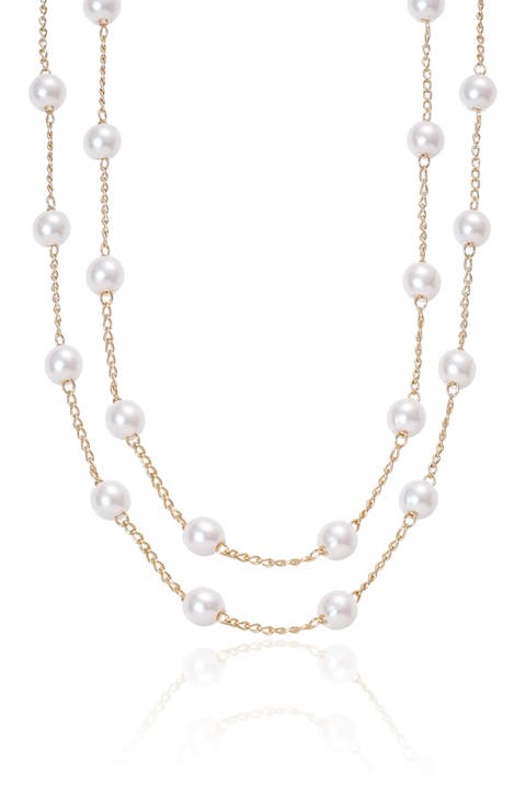 Everyday Faux Pearl Necklace