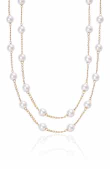 Ettika Everyday Faux Pearl Necklace