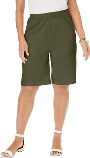 Jessica London Linen Short