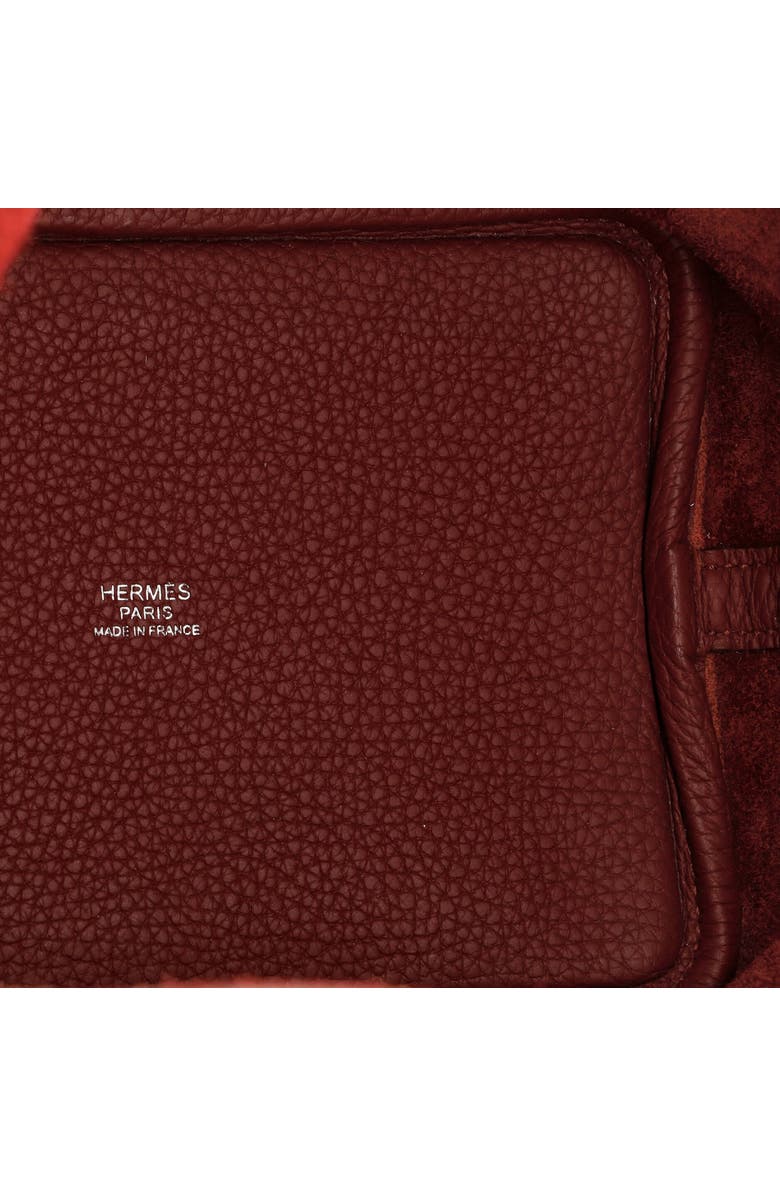 Pre-Owned Hermes Picotin Lock Bag Clemence PM, Alternate, color, Rubis