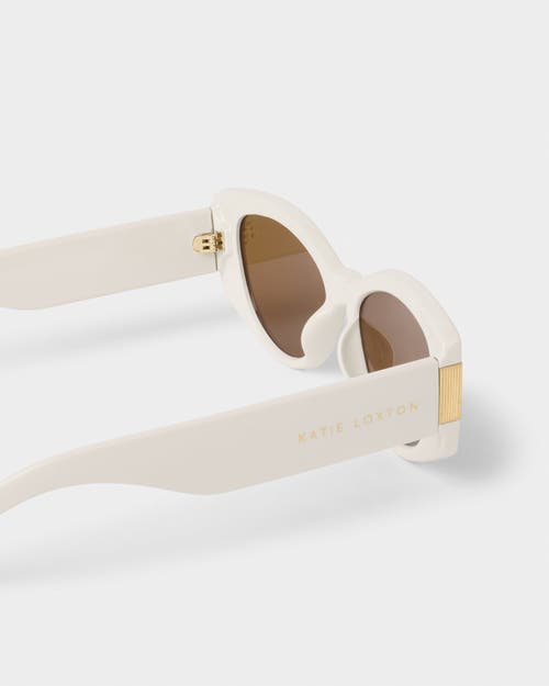 Katie Loxton Rimini Sunglasses In White