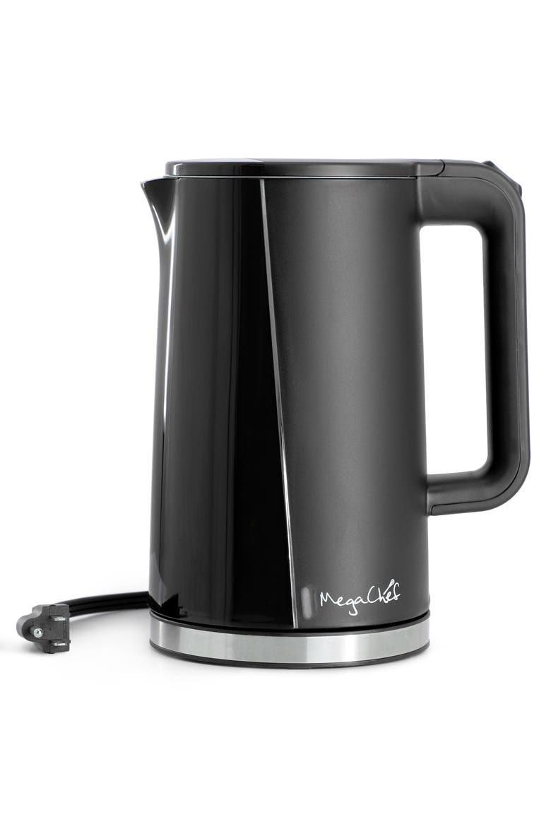1.8 Quart Stainless Steel Electric Tea Kettle in Black, Alternate, color, Black