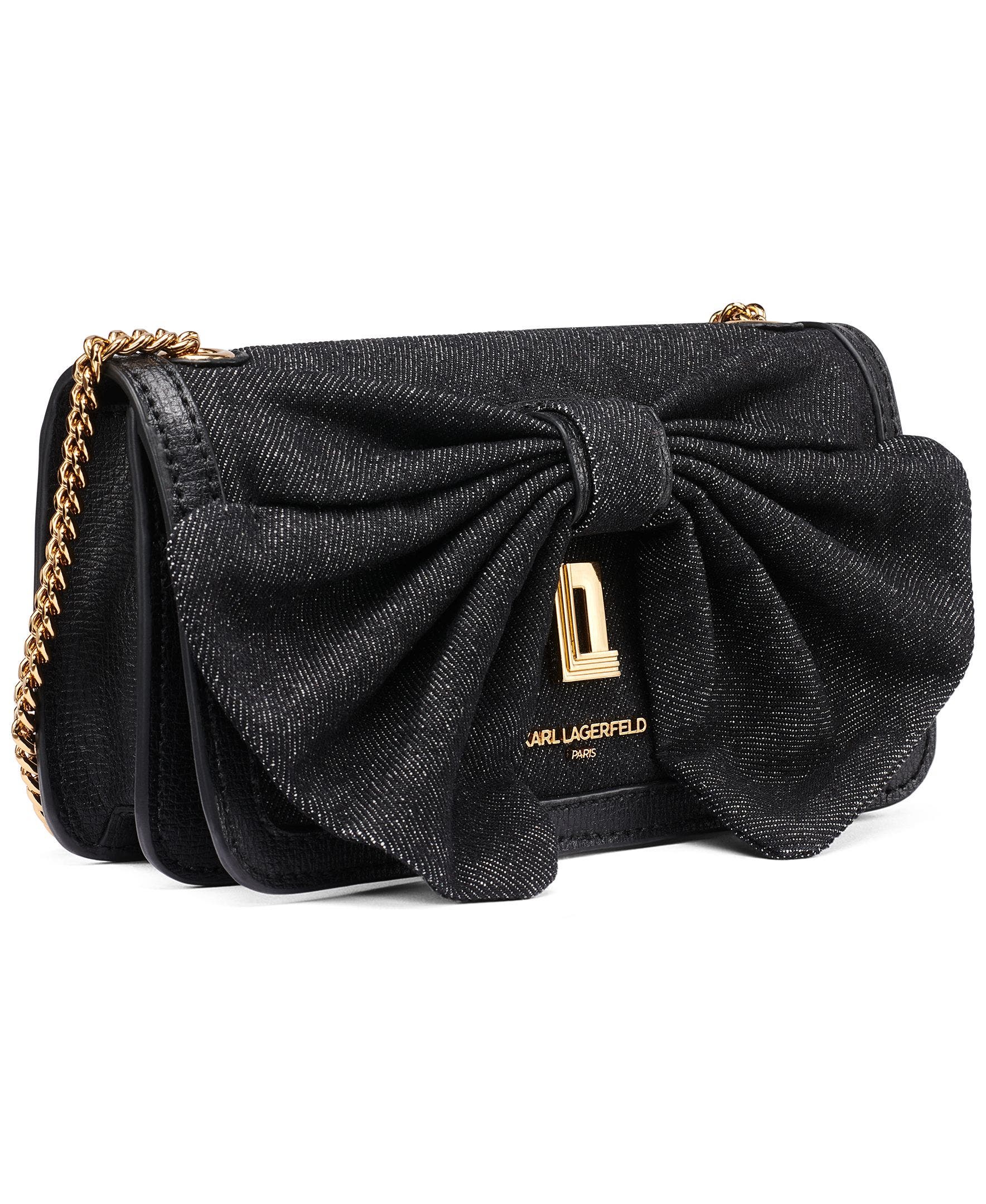 Kosette Denim Crossbody, Alternate, color, Black Denim