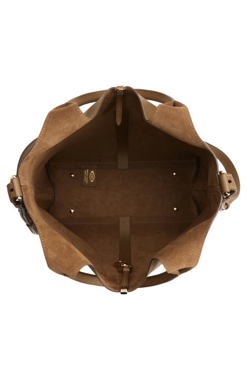 Tod's Small Ebr Top Handle Leather Tote