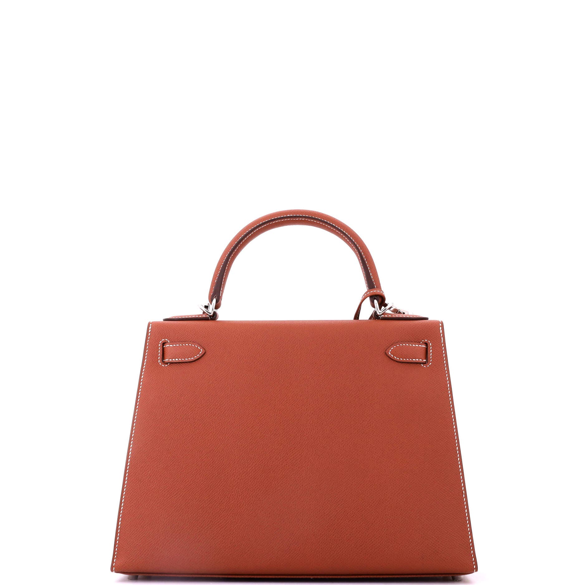Kelly Handbag Brown Epsom with Palladium Hardware 28, Alternate, color, Brown