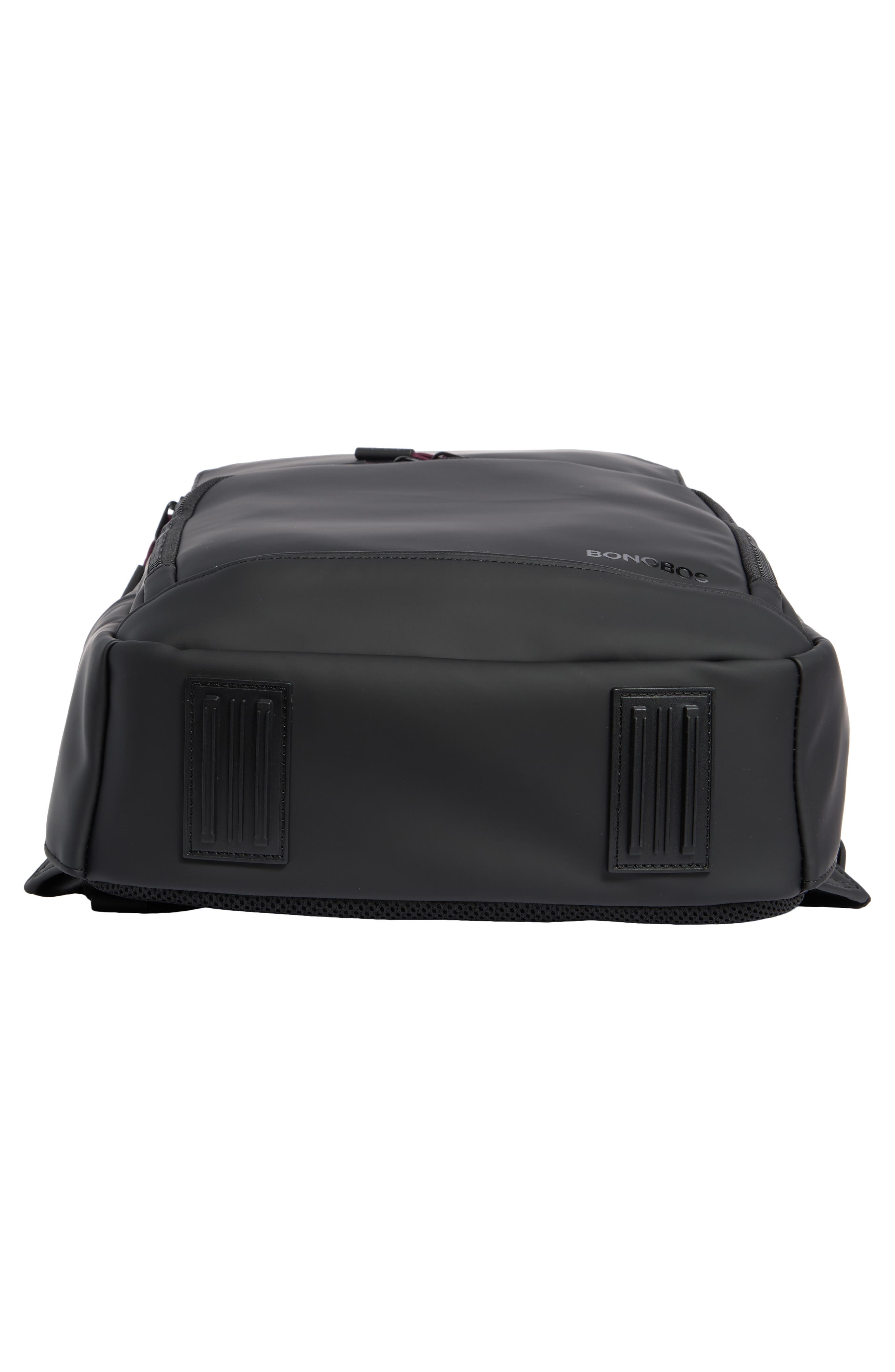 Bonobos Rubberized Backpack, Alternate, color, Black
