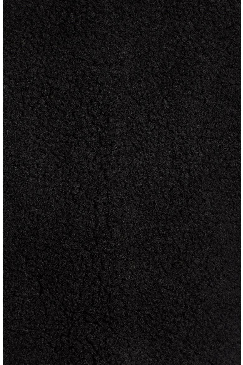 Pixie Faux Shearling Jacket, Alternate, color, BLACK