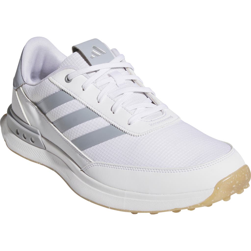 adidas Golf S2G 24 Waterproof Spikeless Golf Shoe in White/Halo Silver/Gum4  product