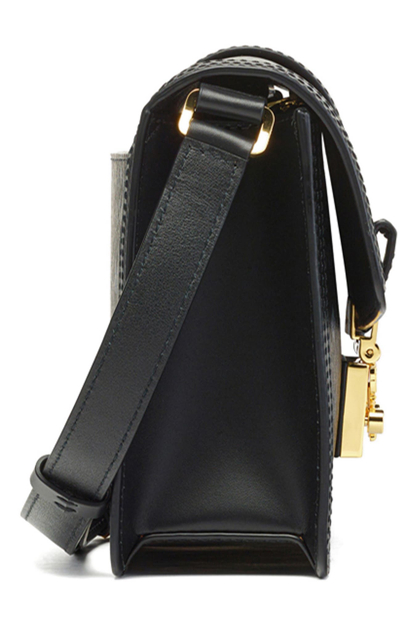 MCM Tracy Visetos Coated Canvas Shoulder Bag, Alternate, color, 