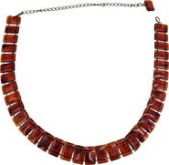 MADISON BEVERLY HILLS Vintage 1970's Tortoise Shell Celluloid Plastic Link Belt