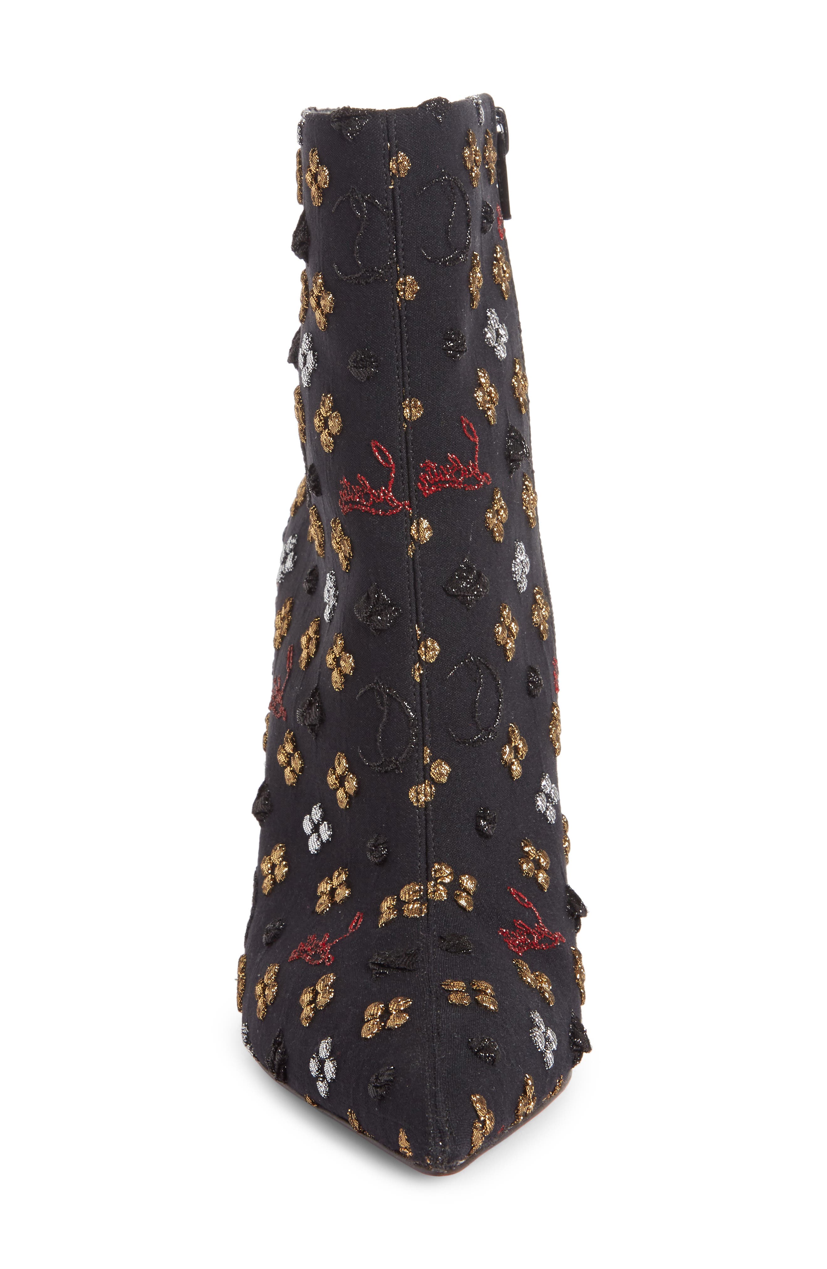 Christian Louboutin So Kate Logo Bootie, Alternate, color, 